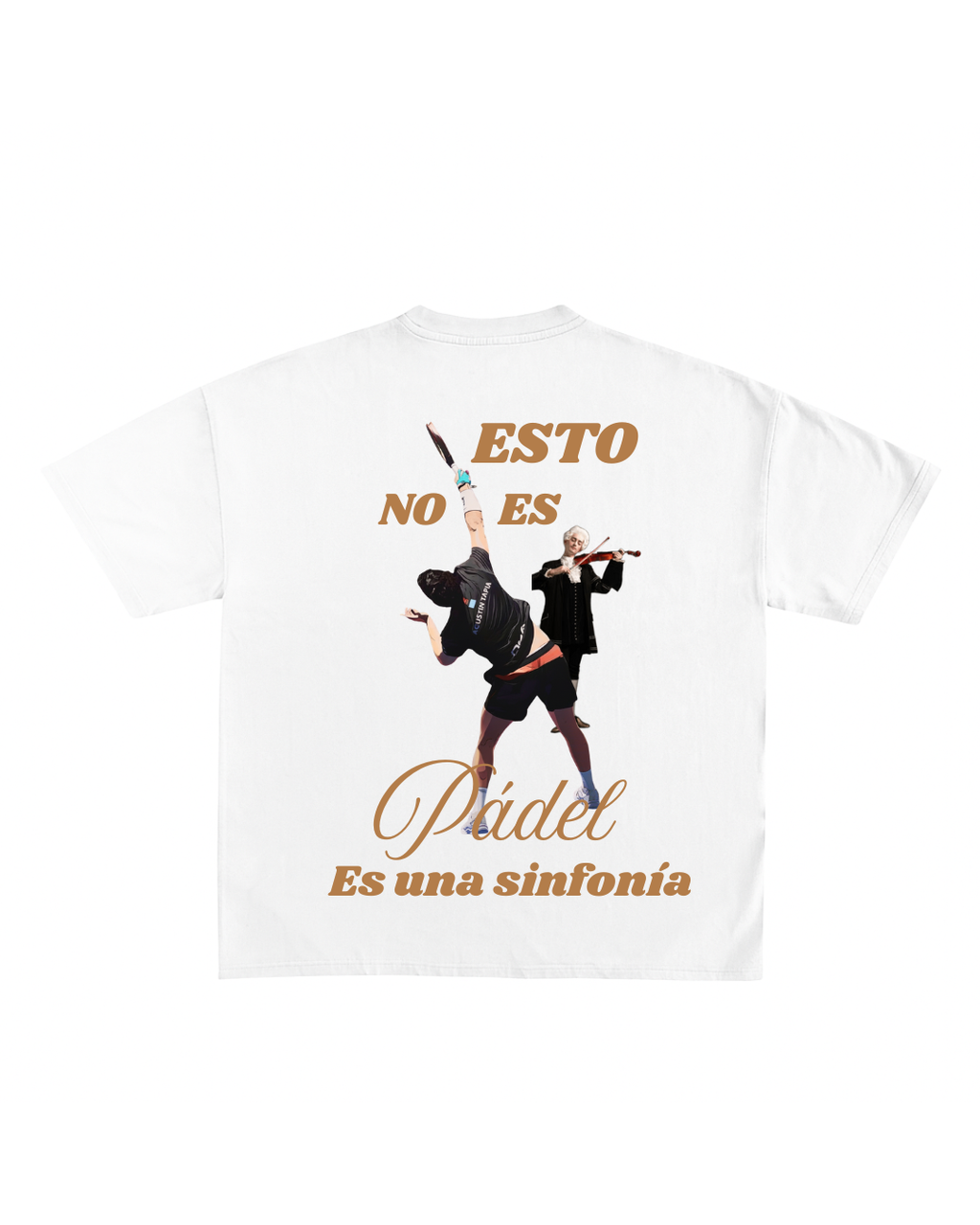 Camiseta TAPIA “El Mozart” - Blanco