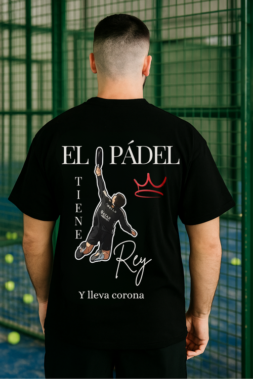 Camiseta COELLO "El Rey" - Negro
