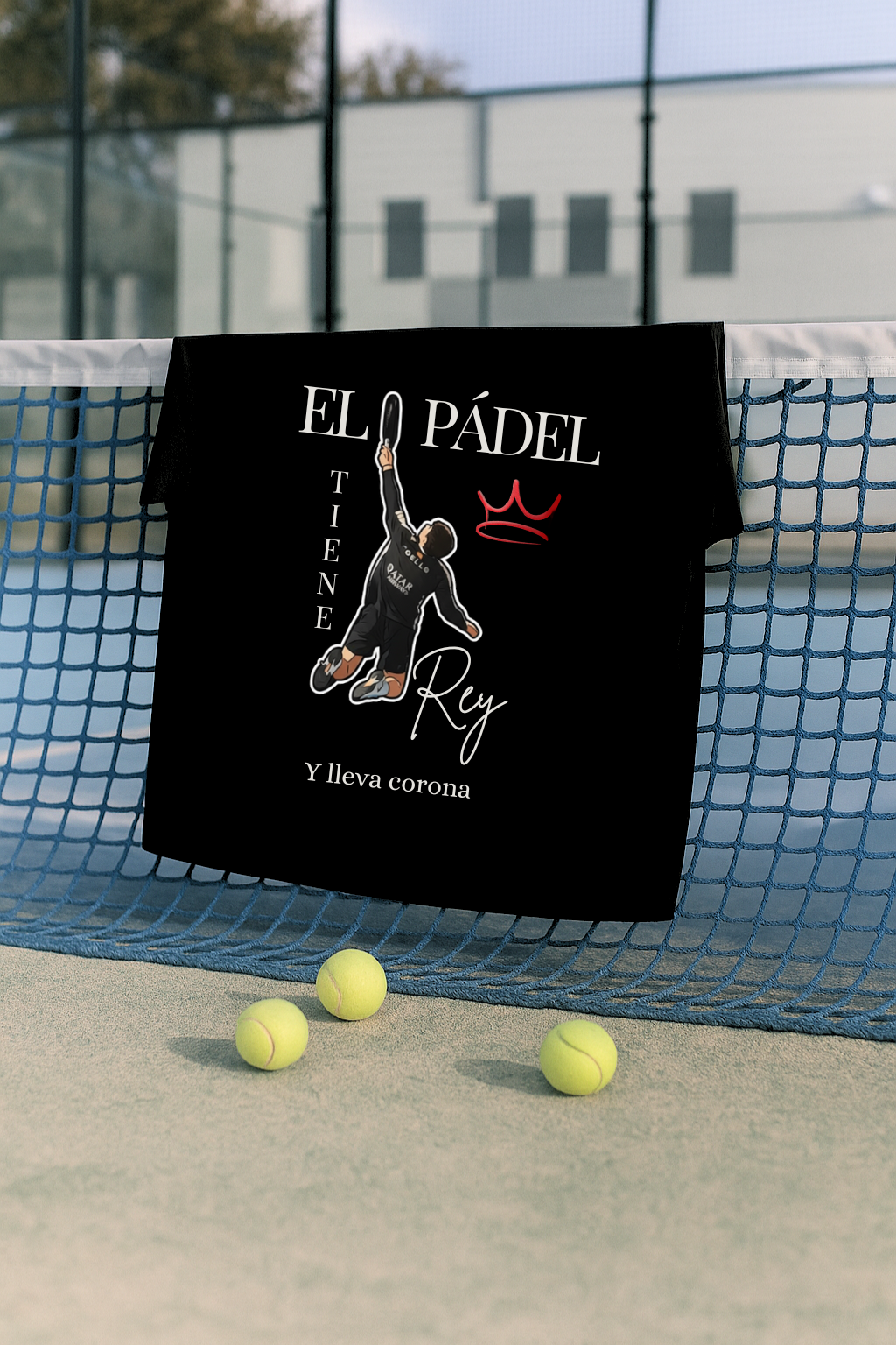 Camiseta COELLO "El Rey" - Negro