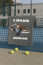 Camiseta Chingotto "Súper Ratón" - Gris