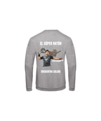 Sudadera Chingotto "el Súper Ratón" - Gris