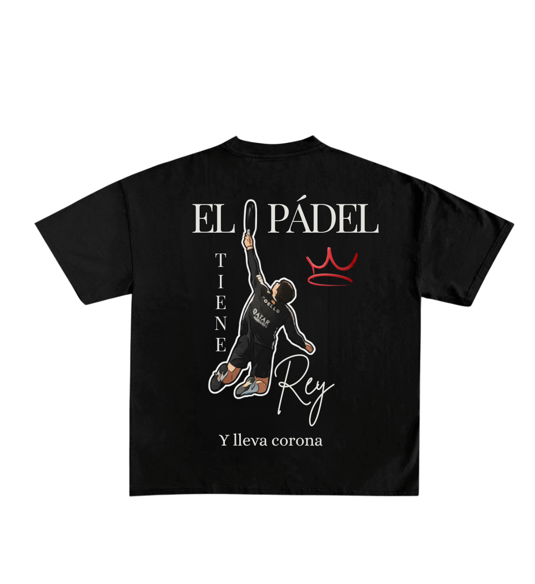 Camiseta COELLO "El Rey" - Negro