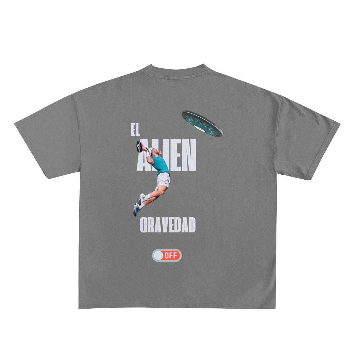 Camiseta GALAN "El Alien" - Gris