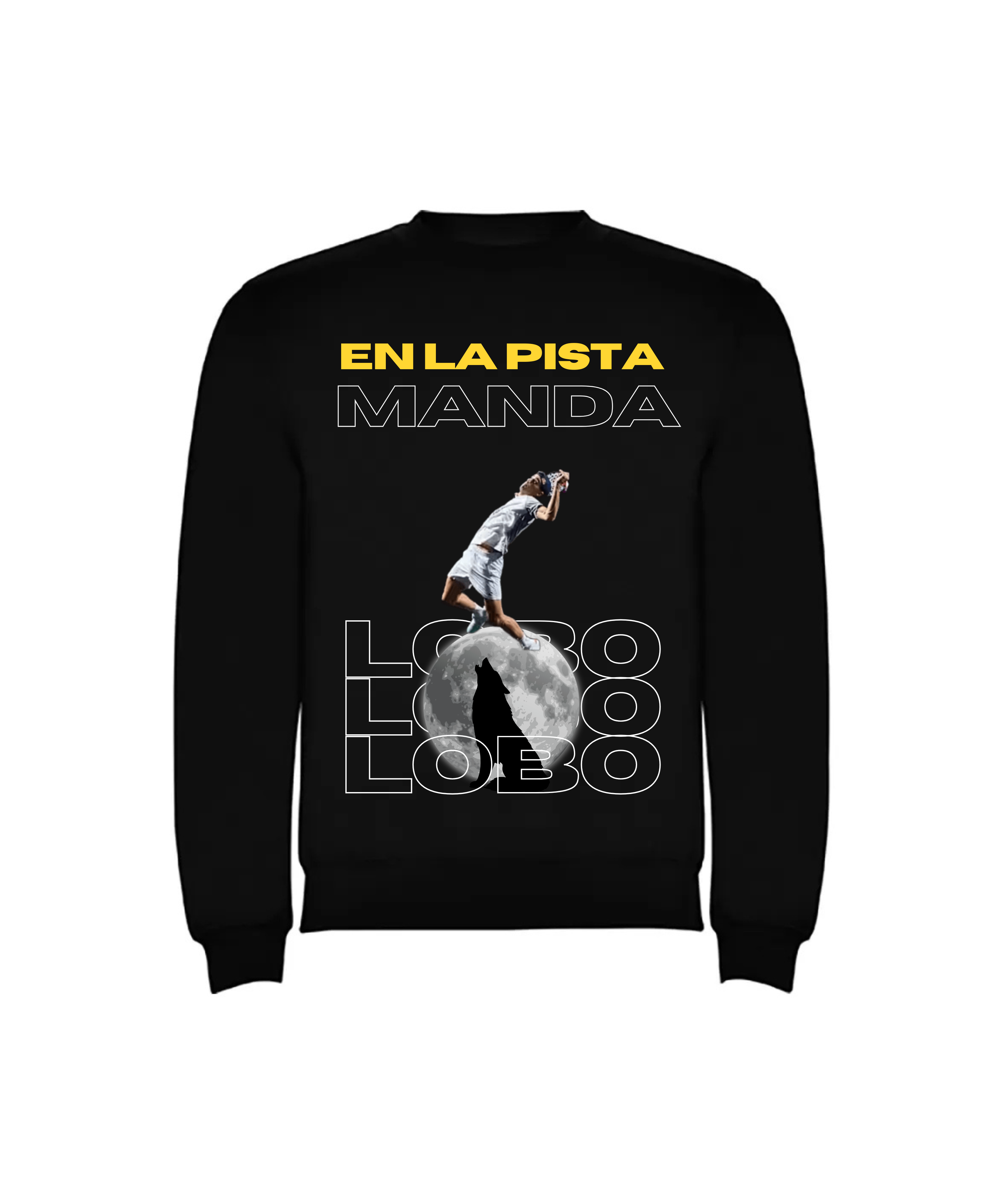 Sudadera Lebron "El Lobo" - Negra