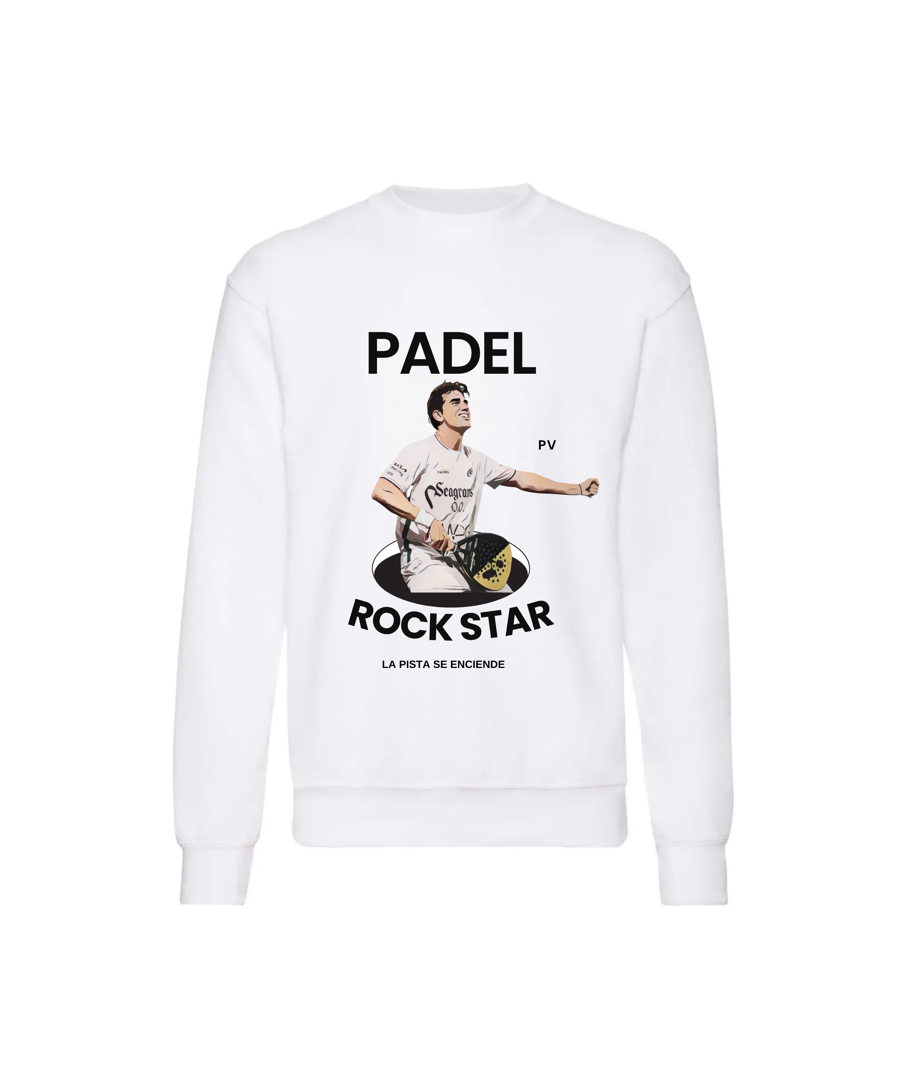 Sudadera Paquito Navarro - Blanca