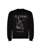 Sudadera Coello "El Rey" - Negra